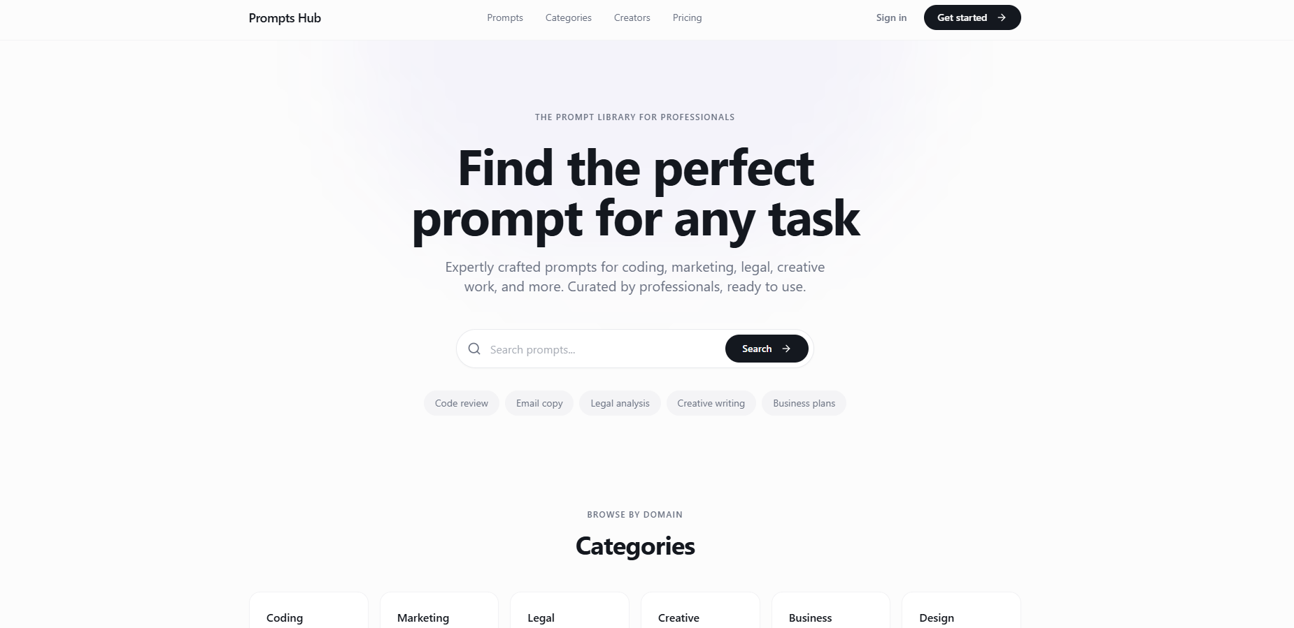 Premium Landing Page Redesign in Minutes