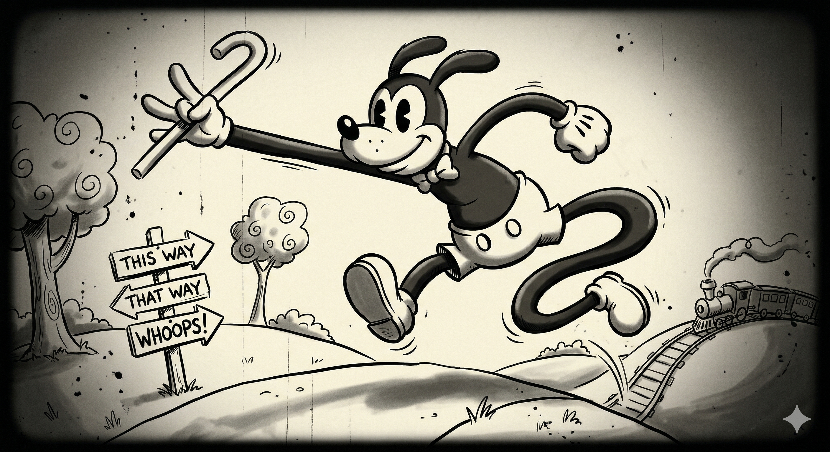 Rubber Hose Retro Style
