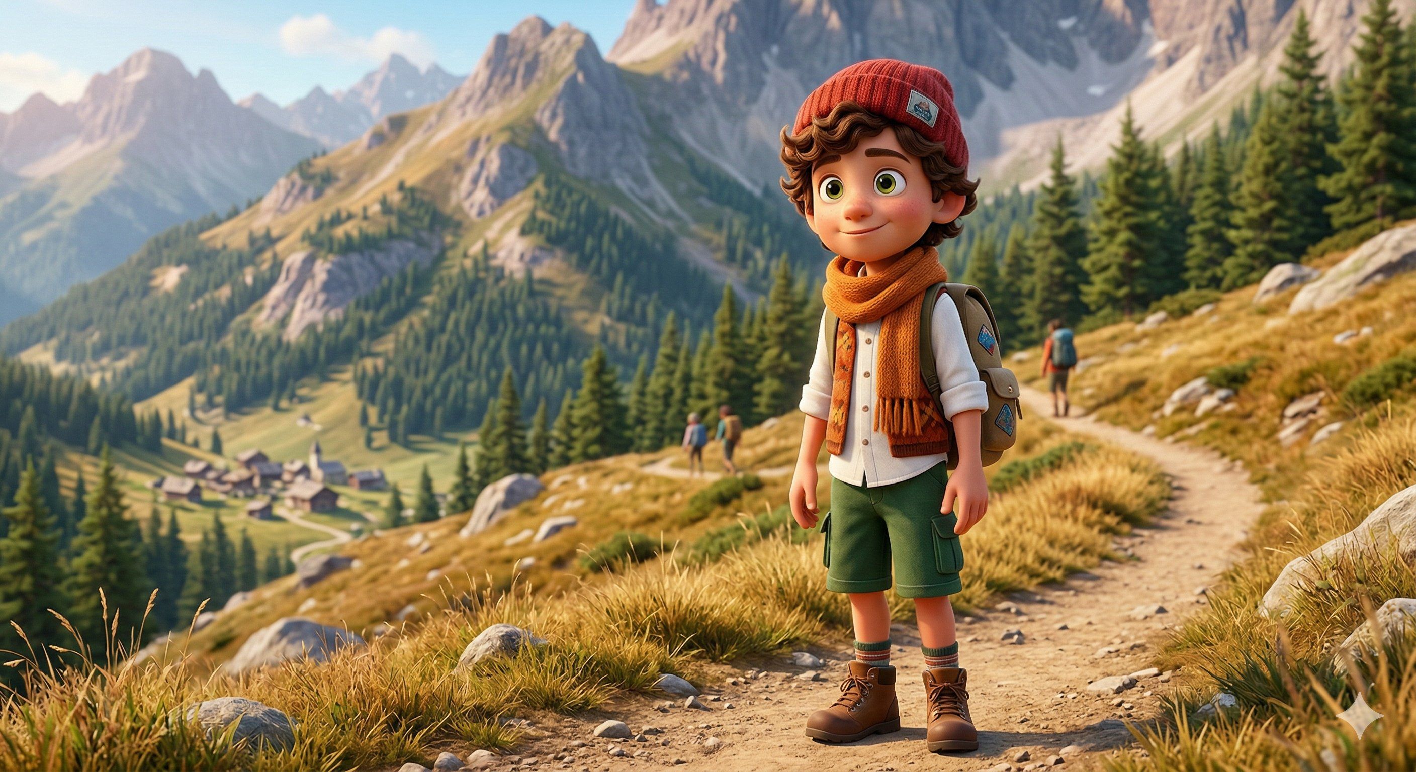 Stylized 3D Pixar Disney